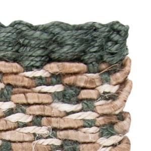 Alfombra de Yute Beige Continental Ecológica, Tejida a Mano con Fibras Duraderas que Ofrecen un Encanto Rústico y Calor Natural para un Ambiente Contemporáneo - Product Image 3