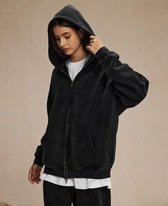 OEM Custom Hoodie with Logo Print Embroidery Personalized Oversized Pullover Unisex Sweatshirts Bulk Wholesale - Product Image 3