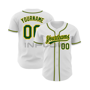 Baseball Jersey Custom Mens Softball Jerseys Sublimated Jerseys Baseball Customized Button For men Baseball Shirt 100% polyester - Product Image 5