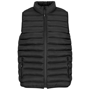 Men's Puffer Warm Breathable Eco-Friendly Quick Dry Winter <b>Vest</b> 100% Polyester High Quality Casual Quilted Outerwear - Product Image 1