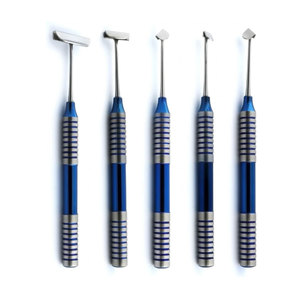 Kit de cepillado dental manual de alta calidad, 5 piezas, de acero inoxidable alemán, para cirugía de implantes, PRF y procedimientos de tejido lingual - Product Image 2