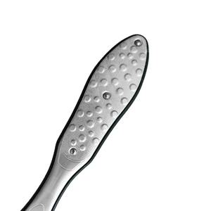 Râpe à pieds double face en acier inoxydable, outil de pédicure pour éliminer les callosités et les peaux mortes, outils de soin des pieds - Product Image 4