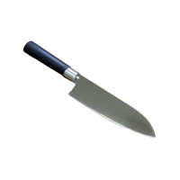 Couteau de chef en acier Damas forgé à la main, couteau de cuisine professionnel, lame en acier inoxydable 440C, finition haute brillance, manche en bois