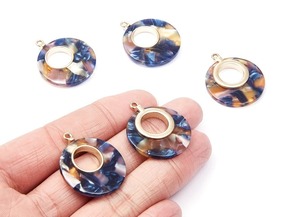 Pendientes de Resina, Joyería de Moda, Pendientes Hechos a Mano para Mujer, Nuevo Diseño, Buen Estilo - Product Image 3