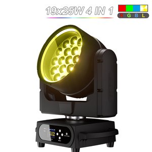 ไฟส่องเวทีแบบเคลื่อนย้ายได้ SHEHDS IP66 Beam Moving Head Wash 19x25W RGB DMX512 สำหรับงานปาร์ตี้ KTV บาร์ คอนเสิร์ต - Product Image 2