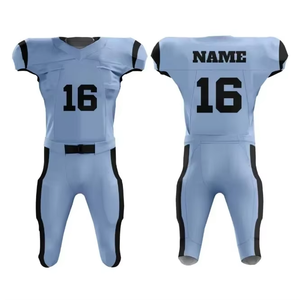 Nuevos Uniformes Personalizados de Fútbol Americano, Impresión por Transferencia de Calor, Transpirables, Manga Corta, para Adultos - Product Image 5