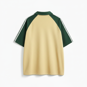 เสื้อโปโลคอปกผ้าฝ้าย 100% สำหรับผู้ชายและผู้หญิงระดับพรีเมียม เสื้อกีฬาแนววินเทจเนื้อหนา สวมใส่สบายๆ ในฤดูร้อน สไตล์สตรีทแวร์ - Product Image 2