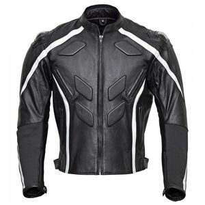 Chaqueta de Motociclista Negra para Hombre, Cortavientos, con Capucha, Manga Larga, para Otoño - Product Image 2