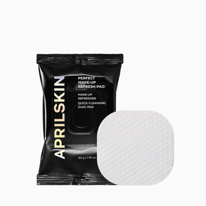Para April Skin Perfect Correction Makeup Pad Suministro de 1 mes Limpiador de herramientas de maquillaje - Product Image 1