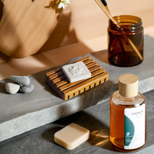 Jabonera de Madera Estilo Rústico para Baño |   Jabonera de Madera Ecológica Hecha a Mano con Orificios de Drenaje - Product Image 2