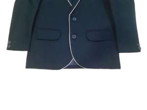 Blazer unisexe pour uniforme scolaire, double boutonnage, uniforme d'écolier primaire unisexe pour le printemps - Product Image 4