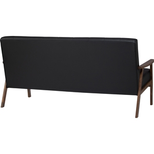 Affordable 3-Seater Fabric <b>Sofa</b> Solid Malaysian Oak <b>Frame</b> Triple Coach Budget-Friendly Modern Family Living Couch - Product Image 4