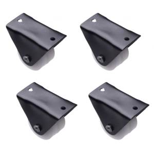 Rueda fija de un solo eje con rodamiento Delrin de 25 mm - Product Image 2