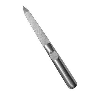 Reusable Nail Filer Grooming <b>Tool</b> Stainless Finish Compact Size Nail Filer Travel Friendly Design Beauty Care - Product Image 4