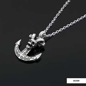 Collar con Colgante de Calavera BOJ 03, Collar con Tres Calaveras, No Vea, No Oiga, No Hable, Precio Bajo - Product Image 2