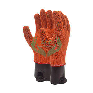 Guantes de trabajo de algodón de color ecológicos Guantes de mano antideslizantes antiimpacto de fuerza industrial de Indonesia para tareas domésticas asequibles - Product Image 2