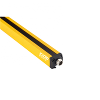 XAORI SA4S 24V DC NPN PNP 10mm/20mm/40mm paso barrera de rejilla infrarroja Industrial Sensor de cortina de luz de seguridad IP65 0,1-20m