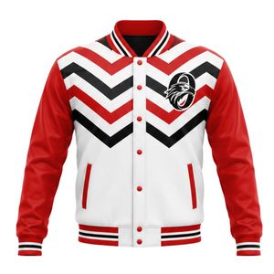 Conjunto de Chaqueta y Pantalones de Béisbol Rojos y Blancos, Camisa de Manga Larga con Botones y Pantalones a Juego, Uniforme Ligero para Adultos - Product Image 3