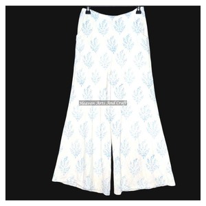 Pantalon Palazzo à jambes larges personnalisé coupe ample pour femmes pantalon d'été en coton respirant léger et confortable voyage tenue de bureau - Product Image 3