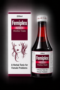 Femiplex Syrup 500ml Tónico Uterino Herbal con Vitaminas E y C para el Bienestar Femenino, Certificado ISO, Apoyo Inmunológico - Product Image 1