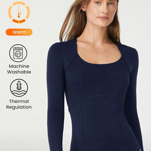 Custom Womens Exercise Compression <b>Tops</b> Athletic Workout Apparel Supplier Pakistan OEM Export Manufacturing Worldwide Markets - Product Image 3