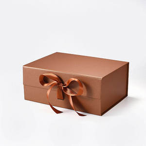 Cajas de Regalo Plegables Doradas al por Mayor, Cajas de Embalaje de Lujo para Joyas y Accesorios - Product Image 3