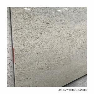 Dalles de granit blanc Amba, modernes, polies, écologiques, durables, pour façades de bâtiments, qualité export. - Product Image 4