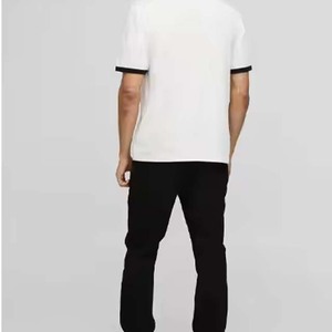 Men's Short Sleeve O-Neck <b>Collar</b> <b>T</b>-<b>Shirts</b> Solid Pattern Summer Trend 100% Cotton Breathable Quick Dry Regular Fit Wholesale - Product Image 5