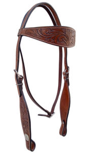 Bridon en cuir occidental de haute qualité, style western, couleur marron, sculpté à la main, fabriqué par un exportateur 500 - Product Image 4