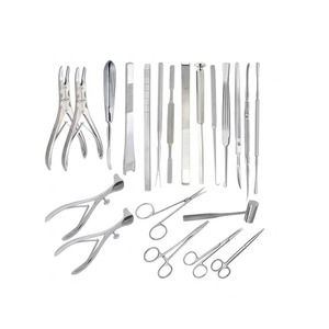Kit de rhinoplastie 30 pièces, instruments chirurgicaux ORL pour septoplastie, oreille, nez, gorge et procédures nasales - Product Image 3