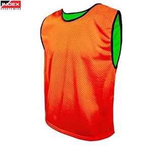 Directo de Fábrica EE. UU. Chalecos Deportivos Reversibles de Malla Atlética, Chalecos de Entrenamiento de Doble Capa para Equipos - Product Image 1