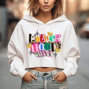 Sudadera corta, divertida y sarcástica para mamá - Product Image 1