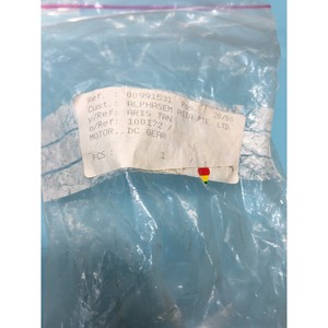 ALPHASEM 100172 MOTOR, DC, GEAR, IN/OUT, <b>ELEV</b> - Trusted Global Legacy Semiconductor Equipment and <b>Parts</b> at - Product Image 5