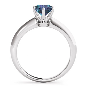 Bague de fiançailles en argent sterling 925 avec alexandrite de laboratoire attrayante, pierre semi-précieuse, bijoux directement du fournisseur de bijoux - Product Image 2