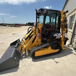 Chargeuse compacte sur pneus JCB 1CXT durable avec moteur KYB, pompe à roulement et puissance hydraulique élevée pour travaux de construction - Product Image 2
