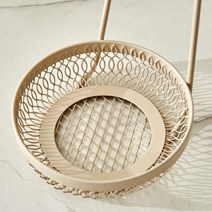 Minimalist Bamboo Spoon Holder With Mesh Base Matte Finish Eco Friendly Kitchen Utensil Stand - Product Image 4