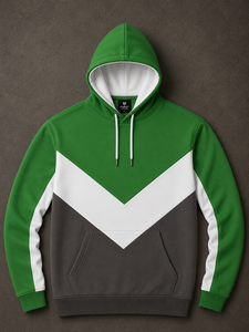 Vente en gros Sweat à capuche boxy zippé pour homme en polaire technique doublée, hiver, polyester, imprimé sérigraphié, anti-rétrécissement, tissu 240g, couleur personnalisée - Product Image 1
