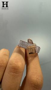 Bague personnalisée pour toque de graduation, motif diamant, thème académique, bijoux en gros - Product Image 6