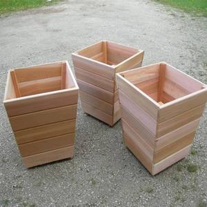 Outdoor Plant <b>Pot</b> Wooden <b>Pots</b> - Wholesale Wood Rectangular Planter Box Flower <b>Pot</b> Lowest Taxes - Product Image 6