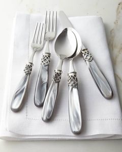 Classic Stainless Steel Cutlery Set Polished <b>Flatware</b> with Ergonomic Handle for Everyday Dining Experience - Product Image 1