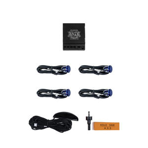 เซ็นเซอร์จอดรถ Roadpower Diamond แบบ 4 จุด พร้อมจอ LED แสดงผล ระยะตรวจจับ 0.3-1.5 เมตร ใช้ไฟ DC 10V/14.7V พร้อมเสียงเตือนเพื่อความปลอดภัยในการจอดรถ - Product Image 6