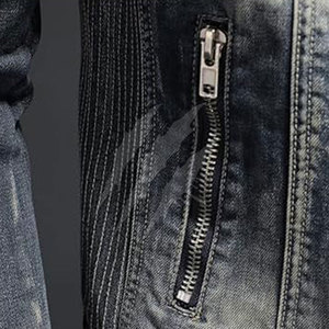 ออกแบบแจ็คเก็ตยีนส์มอเตอร์ไซค์แบบสั่งทำพิเศษ แจ็คเก็ตยีนส์มอเตอร์ไซค์ผู้ชายแบบกันน้ำ ออกแบบแจ็คเก็ตยีนส์ผู้ชายของคุณเอง - Product Image 5