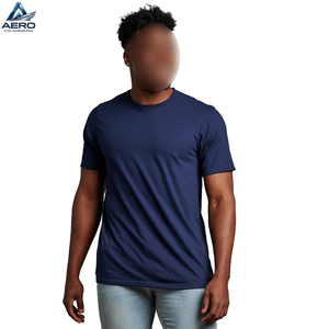 Camisetas Deportivas de Manga Corta de Algodón de Alta Calidad, Servicio OEM, Último Estilo, con Tecnología de Absorción de Humedad para Gimnasio - Product Image 5