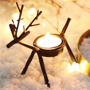 Portavelas de metal de lujo, elegante candelabro para decoración del hogar, centro de mesa, decoración de bodas y decoración festiva. - Product Image 1