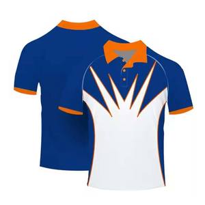 Camisetas de Golf de Manga Corta para Hombre, de Secado Rápido, Material Personalizado, al por Mayor, Ropa Deportiva Activa, sin Cuello - Product Image 2