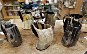 Jarra Vikinga Hecha a Mano, Ecológica, de Gran Capacidad para Cerveza, Cerveza Artesanal, Miel y Uso en Bares Caseros - Precio de Exportación - Product Image 3