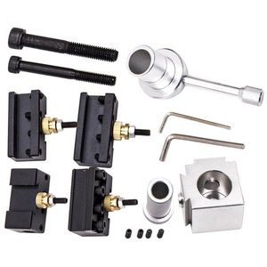 Kit di Utensili a Cambio Rapido per Mini Tornio e Supporti - Pacchetto di Attrezzi Efficiente - Product Image 1