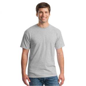 T-shirt personnalisé en coton 100% de qualité supérieure pour hommes, logo personnalisé OEM, t-shirt en coton à col rond, vente en gros, coton lourd unisexe - Product Image 4