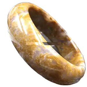 Gras blume Achat Armreif Masse Menge machen Großhandel Natural Gem stone Mens Gift Womens Gift - Product Image 1