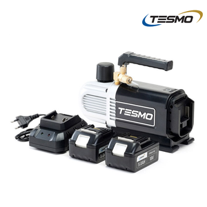 2CFM Brushless Cordless Stainless Steel <b>Vacuum</b> Pump Battery Operated Portable HVAC Refrigeration 15 Microns Ultimate <b>Vacuum</b> - Product Image 1